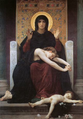 Bouguereau’s Vierge Consolatrice (1875)